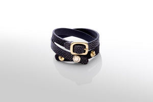 2連ブレスレット：ガイア - ルナロッサ・ヨッピー