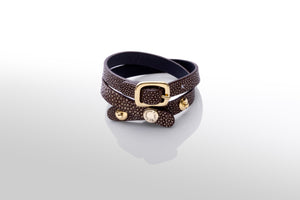 2連ブレスレット：ガイア - ルナロッサ・ヨッピー