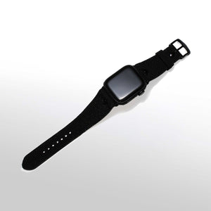 AppleWatchベルト：キャビアブラック - ルナロッサ・ヨッピー