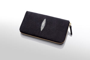 ラウンドファスナー長財布：ルーナ - ルナロッサ・ヨッピー