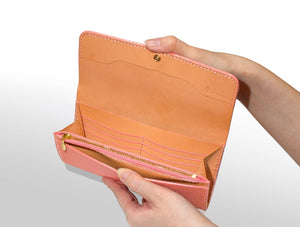 長財布：キャビアピンク - ルナロッサ・ヨッピー