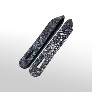 面用乳革：グレーブラック - ルナロッサ・ヨッピー