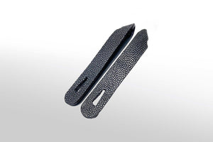 面用乳革：グレーブラック - ルナロッサ・ヨッピー