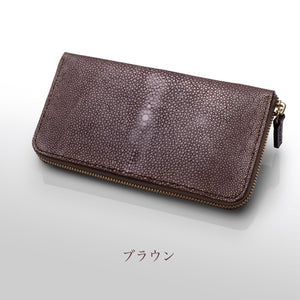 ラウンドファスナー長財布：ルーナ - ルナロッサ・ヨッピー