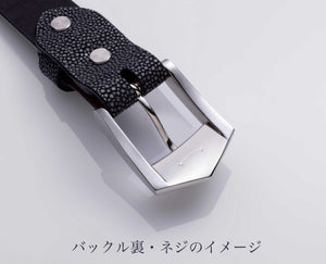 ベルト：グレーブラック - ルナロッサ・ヨッピー