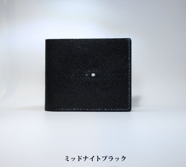 折り財布：テミス (手染め一点物) - ルナロッサ・ヨッピー