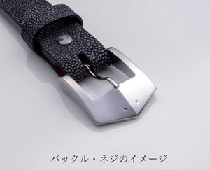 ベルト：グレーブラック - ルナロッサ・ヨッピー