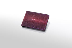 カードケース：ヴァルキューレ (手染め一点物) - ルナロッサ・ヨッピー