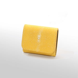 コインケース：イエロー - ルナロッサ・ヨッピー
