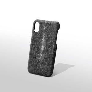 スマホケース（受注生産品）：グレーブラック - ルナロッサ・ヨッピー