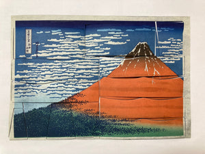 ラウンドファスナー長財布：凱風快晴 - ルナロッサ・ヨッピー