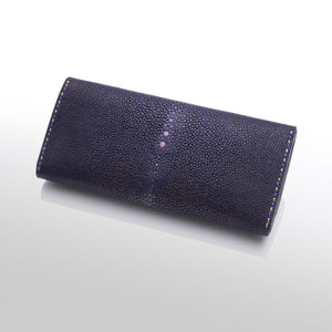 長財布：マーブル染め - ルナロッサ・ヨッピー