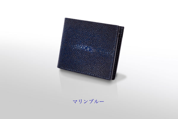 折り財布：テミス (手染め一点物) - ルナロッサ・ヨッピー